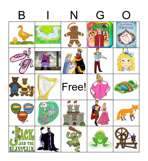 Fairy Tale BINGO 2019 Bingo Card