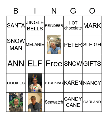 Seawatch Bingo Card