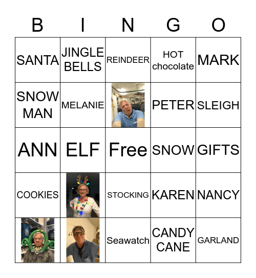 Seawatch Bingo Card