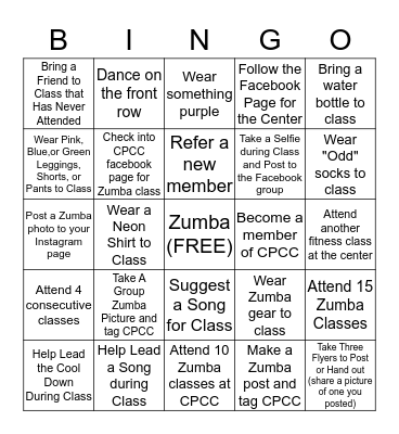 Zingo Bingo Card