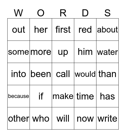 RyLeigh Melton Bingo Card
