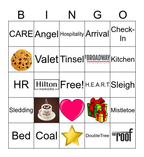 Broadway Bingo Card