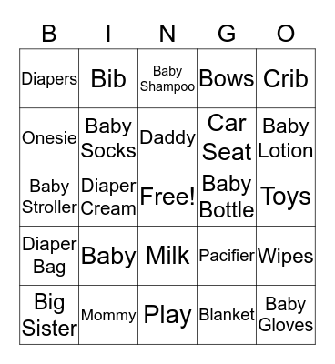 Ana Paula's Bingo Card