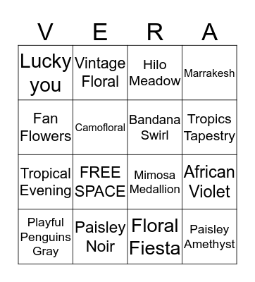 BRADLEY BINGO! Bingo Card