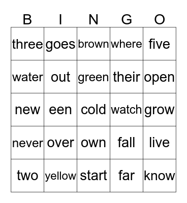 Review BINGO GAME Bingo Card