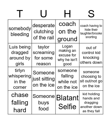 Andy Bingo Card