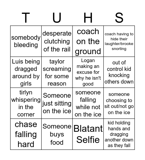 Andy Bingo Card