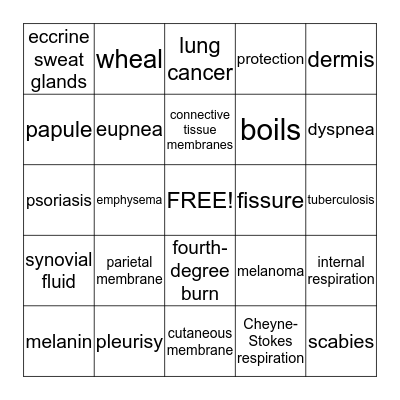 AP MOD. I-Exam 5 Bingo Card