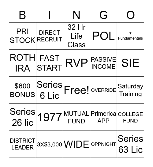 ELITE TEAM TEAM BUILDING NIGHT  Bingo Card