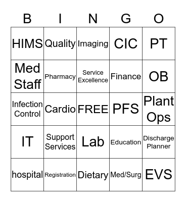 Banner Lassen Bingo Card