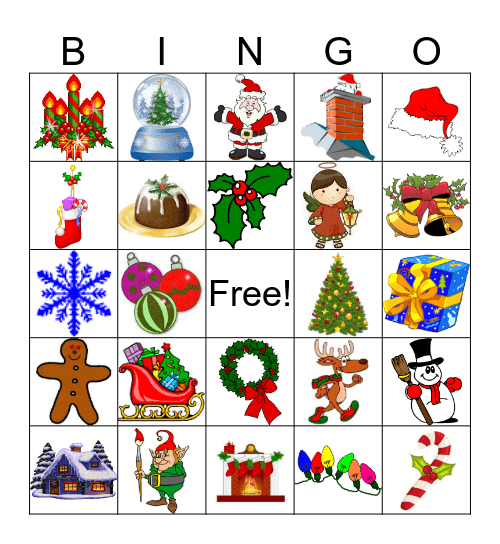 XMAS Bingo Card