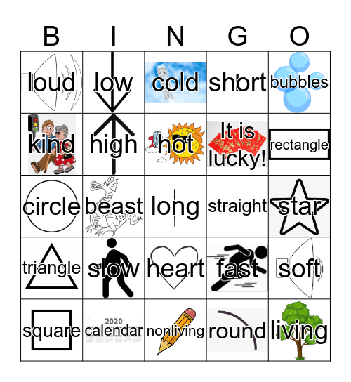 Final Review Bingo Card