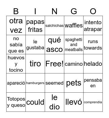 Fich dich Bingo Card