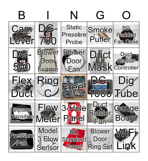 TEC Holiday Bingo Card