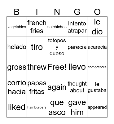 winston Bingo Card
