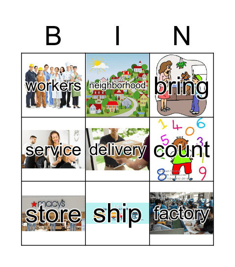 GR1 Unit3 Part2 REACH Bingo Card