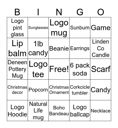 Retail Bingo - Signatures Bingo Card