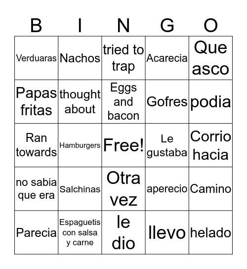 Puppy thing Bingo Card