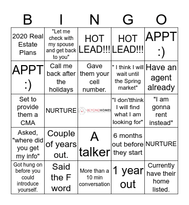 Ultimate Prospecting Day Bingo Card