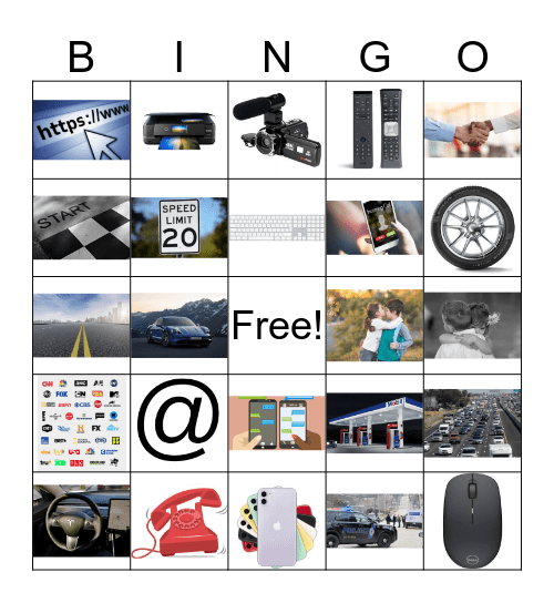 Spanish Bingo Card