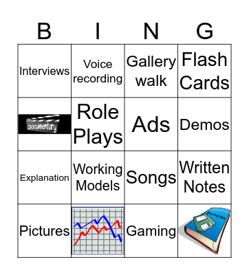 Think & Link ! Bingo Card