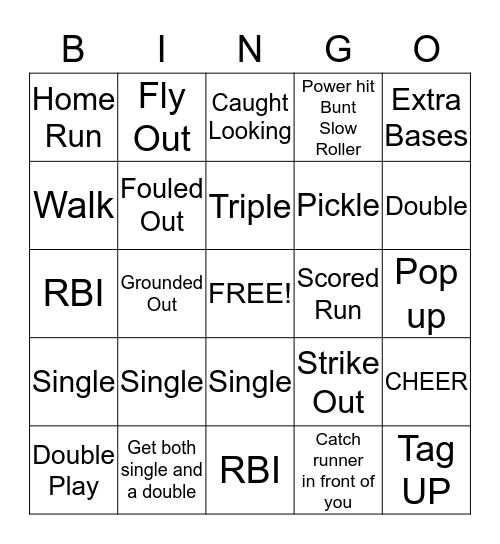 ACE Bingo Card