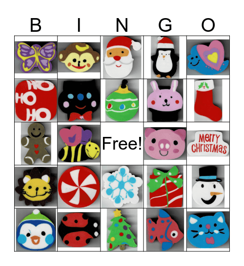 Christmas Bingo Card