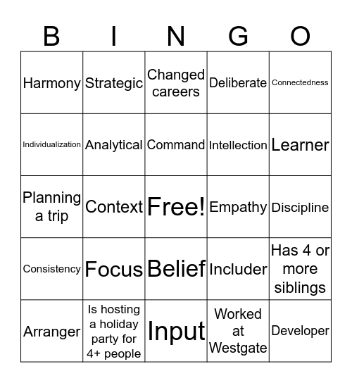 FINANCE Bingo Card