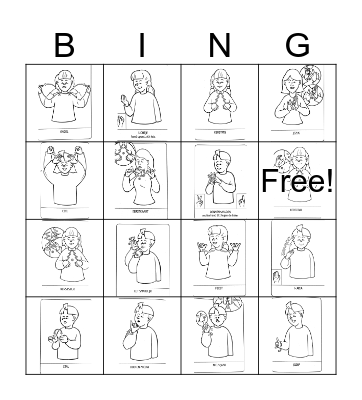 Kerst Bingo Card