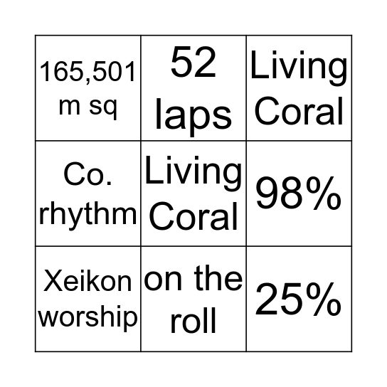 2020 Kick Off Bingo! Bingo Card