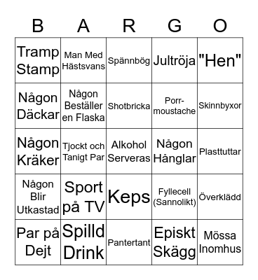 Norrköping! Bingo Card