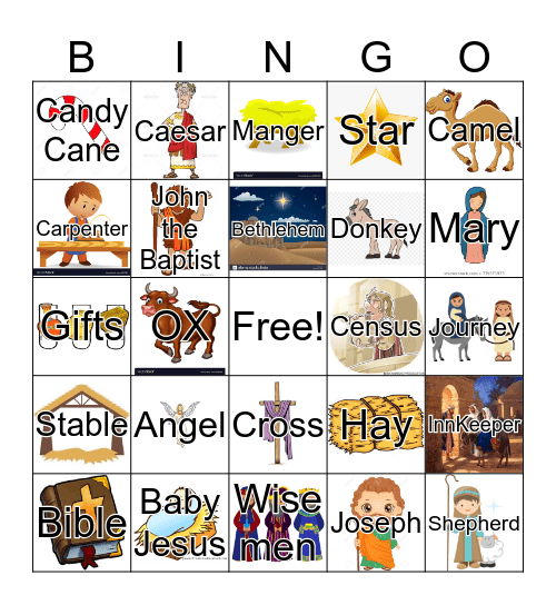 Christmas BINGO Card