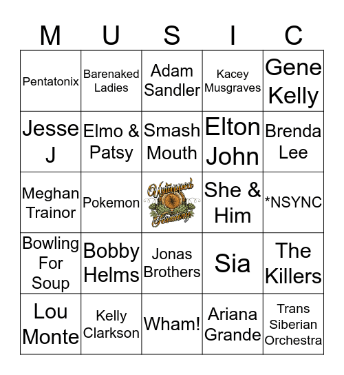 Ya' Filthy Animals Bingo Card