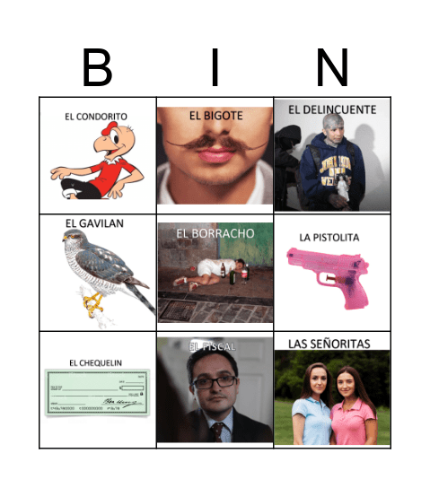 Loteria Casa Maria Isabel Bingo Card