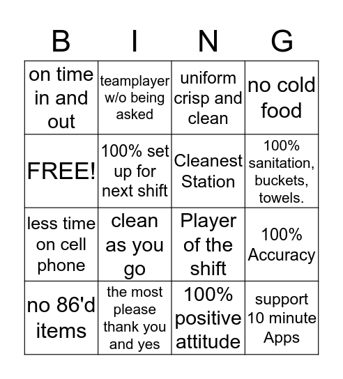 boh Bingo Card