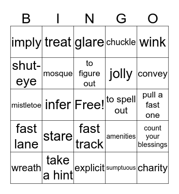 HOW MUCH DO YOU KNOW? Bingo Card