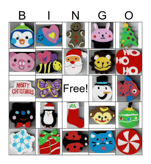 Christmas Bingo Card