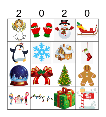 KERST Bingo Card