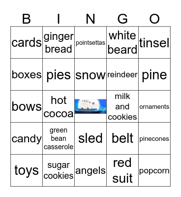 Montgomery Christmas Bingo 2019 Bingo Card