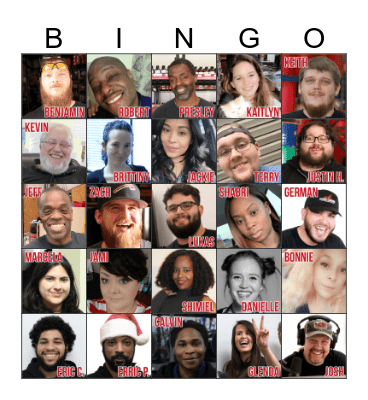 AFI's Family Bingo Card
