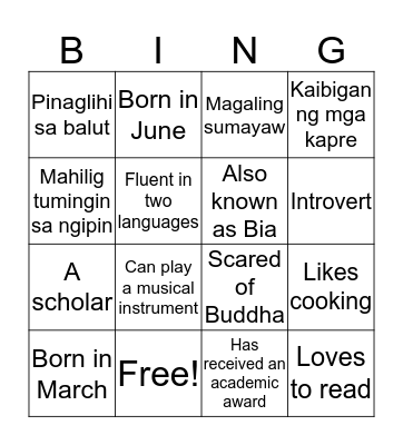 TOQUERO Bingo Card
