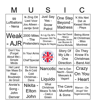 201 Bingo Card