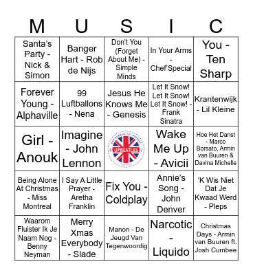 206 Bingo Card