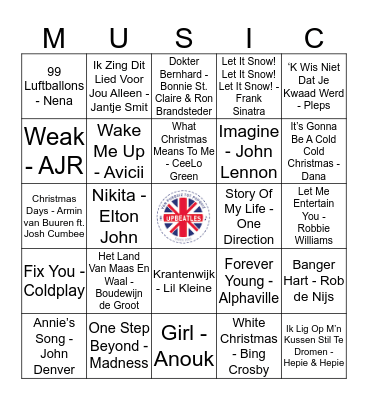 215 Bingo Card