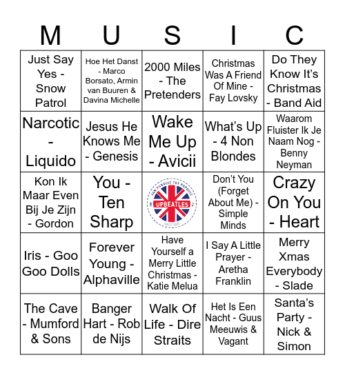 216 Bingo Card