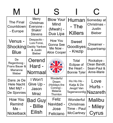 308 Bingo Card