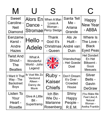 403 Bingo Card