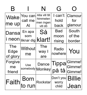 XMAS Bingo Card