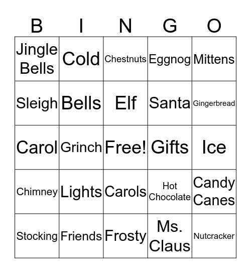 M+S Christmas Fiesta BINGO! Bingo Card