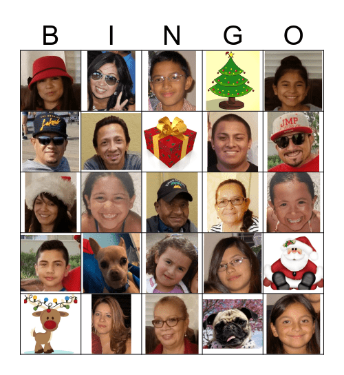 PALOMO FAMILY Bingo Card